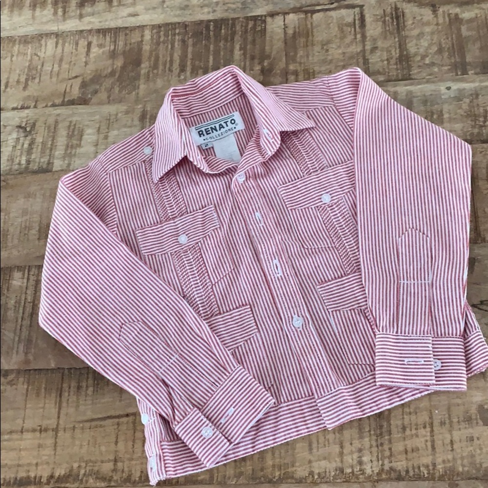 Adorable Guayabera in size 2T